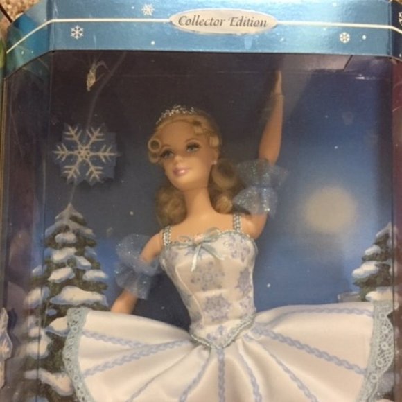barbie as snowflake in the nutcracker